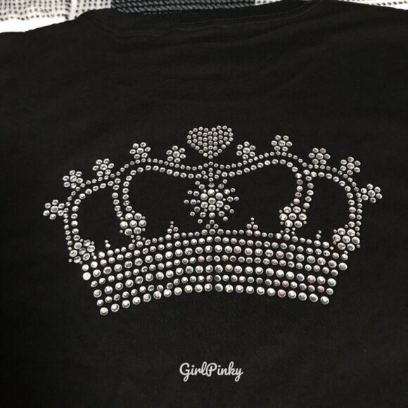 VS PINK FLARE LEGGINGS IN PURE BLACK BLING & CAMPUS TEE IN LIMITED EDITION XS-2X - Picture 4 of 10